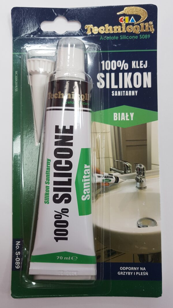 Silikon sanitarni beli 70ml
