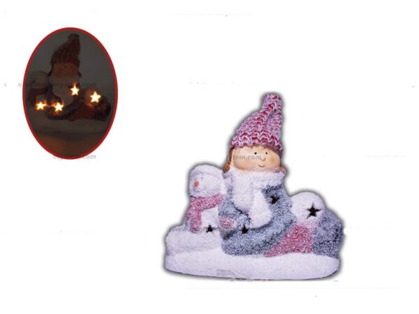 Dekorativni ukras dečak I devojčica set