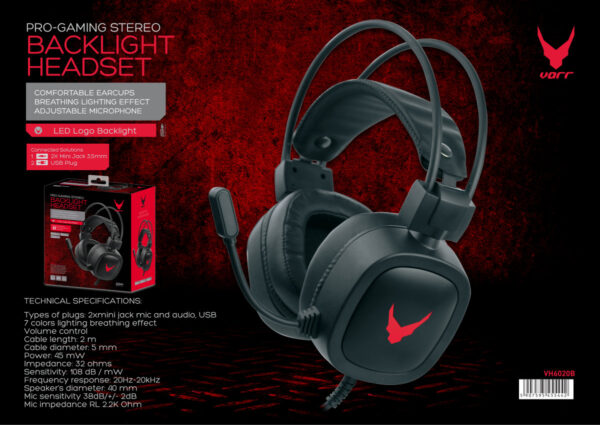 Slušalice Omega VH6020B Gaming